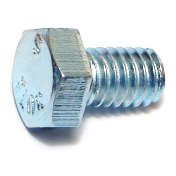 Midwest Fastener Grade 2, 5/16"-18 Hex Head Cap Screw, Zinc Plated Steel, 1/2 in L, 100 PK 00025